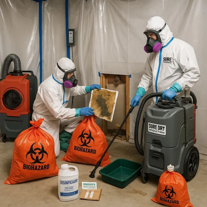 Contaminated Water Handling Protocols process in Hertford County, NC