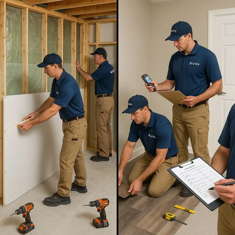 Repairs and Reconstruction process in Hertford County, NC