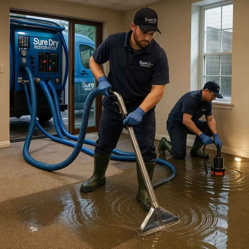 Water Extraction and Removal process in Hertford County, NC